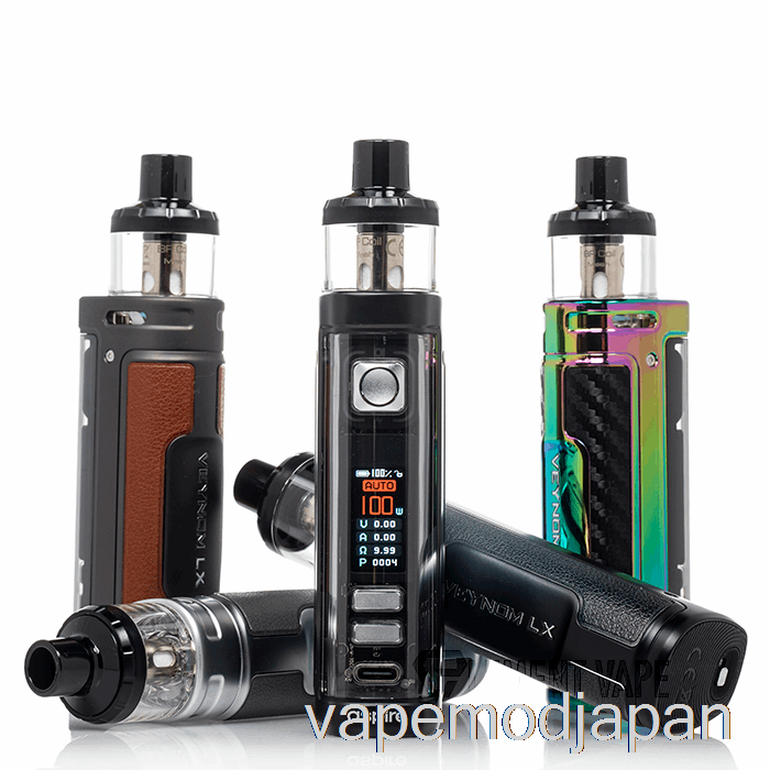 Vape Japan Aspire Veynom Lx 100w ポッドシステム クロムブルーフェード